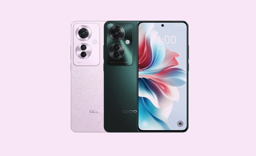 Представлен OPPO Reno 11A: экран AMOLED, камера 64 Мп и Dimensity 7050 за 307 долларов