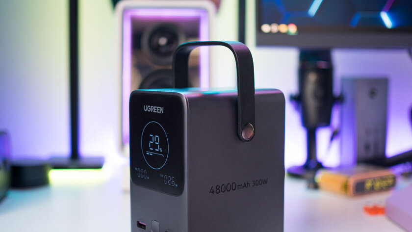 Царь-повербанк на 300 Вт от UGREEN — выглядит как колонка. Обзор UGREEN 300W 48000mAh