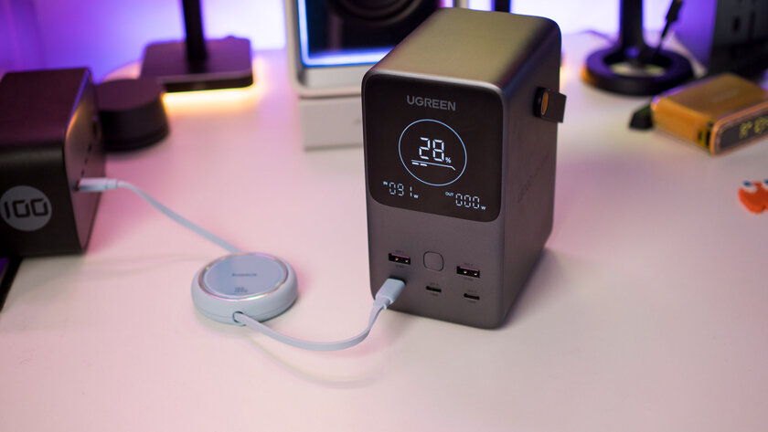 Царь-повербанк на 300 Вт от UGREEN — выглядит как колонка. Обзор UGREEN 300W 48000mAh