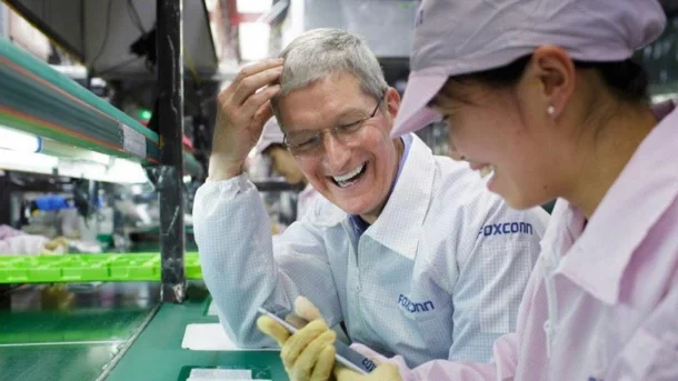 Apple хочет 50% сотрудников завода по сборке iPhone заменить на роботов: это только начало