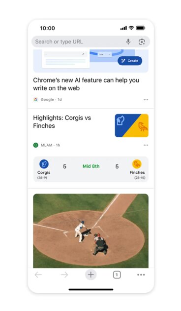 Мобильная версия Chrome получила 5 новых функций