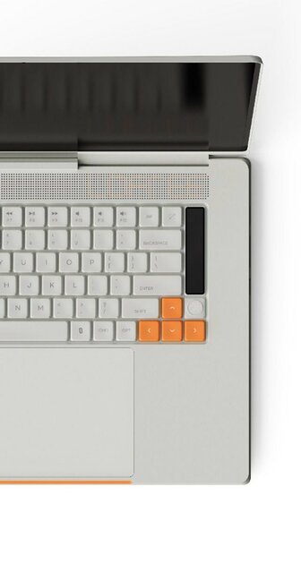 Дизайнер показал необычный концепт MacBook: с нотками ретро и клавиатурой Lofree