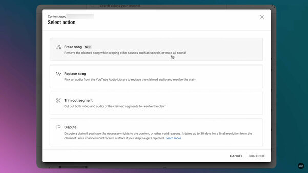 Пользователи YouTube смогут удалять авторский аудиоконтент из видео с помощью искусственного интеллекта