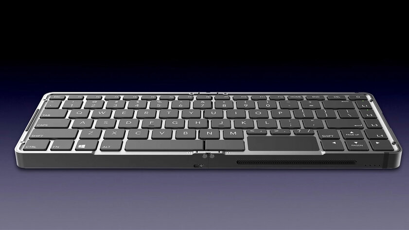 В Китае представили портативный ПК на Ryzen 7 8840U внутри складной клавиатуры: может работать с VR-очками