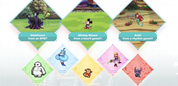 Disney анонсировала Pixel RPG — мобильную игру с Микки-Маусом и другими культовыми персонажами