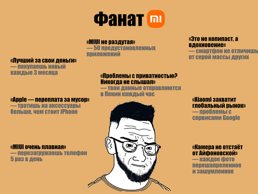 Снова мучаю генератор VOJAK-мемов запросами про Xiaomi