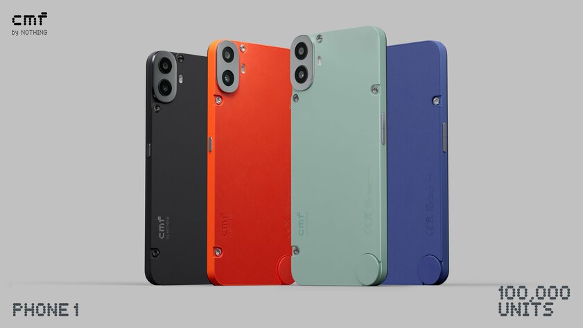 Nothing поставила новый рекорд продаж: 100 тыс. CMF Phone 1 купили за 3 часа