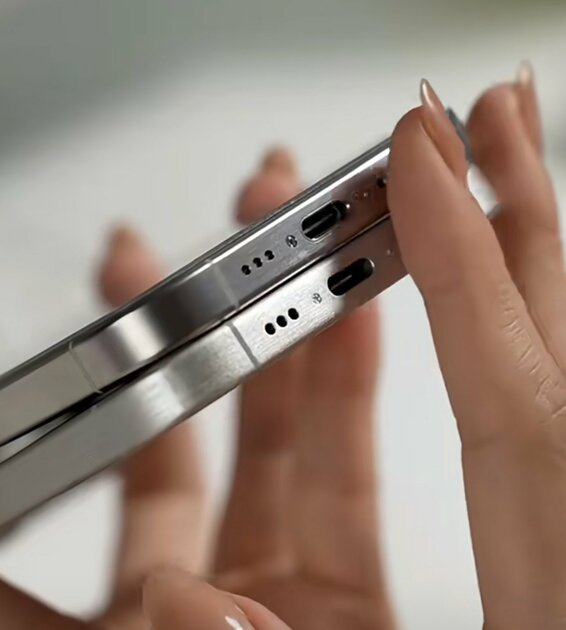Наглядное сравнение iPhone 15 Pro и iPhone 16 Pro