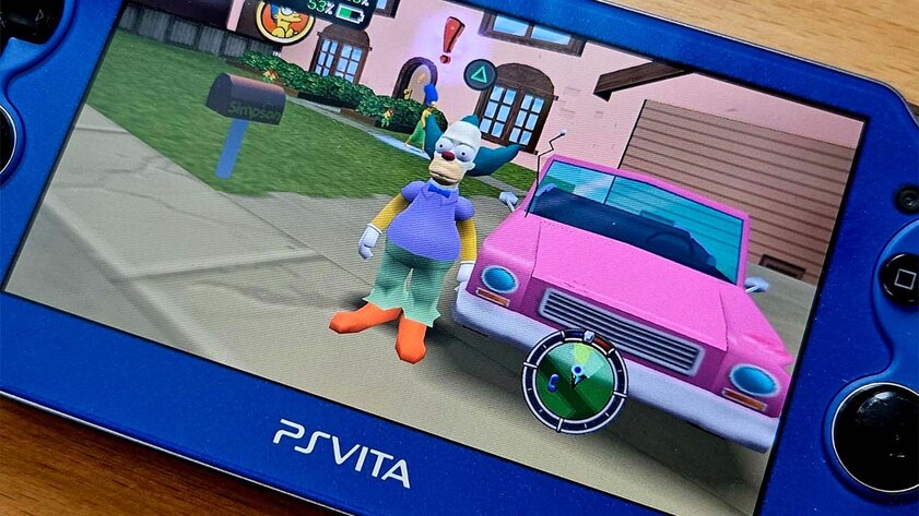 Ретро-порт года? Фанату PS Vita удалось портировать Simpsons Hit&Run