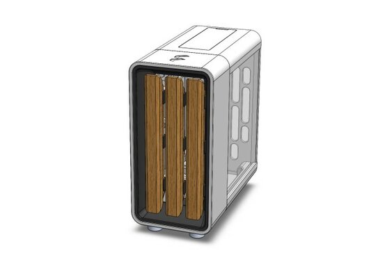 Fractal Design опубликовала файлы для 3D-печати корпуса Raspberry Pi в стиле популярной линейки North