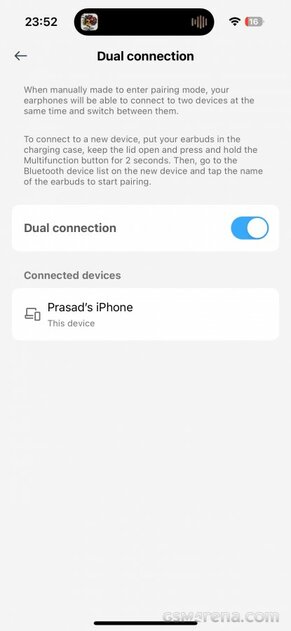 Доступные наушники с продвинутым шумоподавлением: обзор OnePlus Nord Buds 3 Pro — Софт и жесты. 4