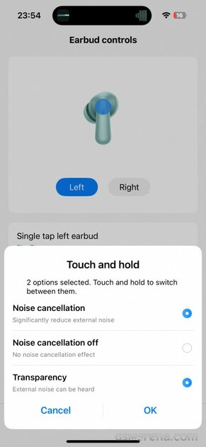 Доступные наушники с продвинутым шумоподавлением: обзор OnePlus Nord Buds 3 Pro — Софт и жесты. 9