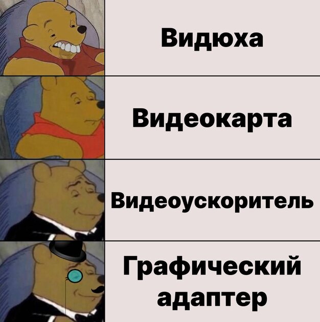 А как вы называете эту штуку, которая выводит картинку на монитор?