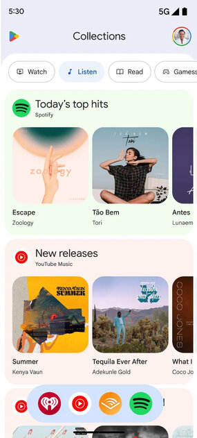 Google Play научился вытаскивать информацию из установленных приложений и группировать интересное