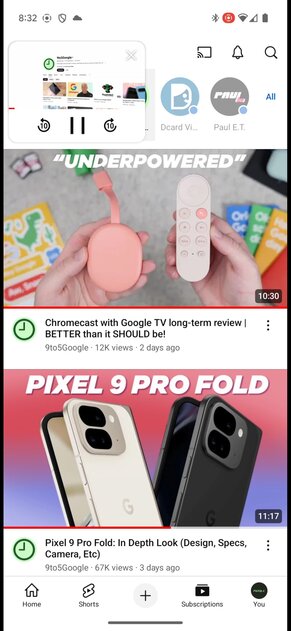 В YouTube готовят новый мини-плеер — работает как плавающая «картинка в картинке»