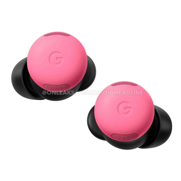 Инсайдеры показали Google Pixel Buds Pro 2 в четырёх цветах корпуса. Мятные — самые стильные