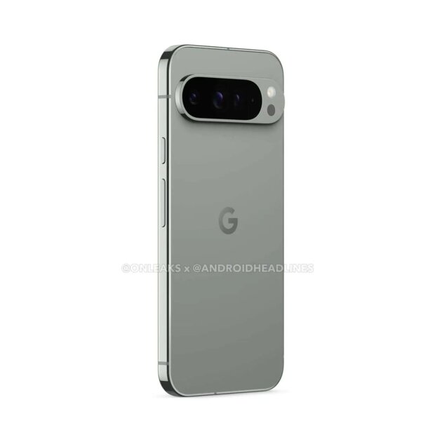 Так выглядит Google Pixel 9 Pro: смартфон «слили» в четырёх цветах оформления