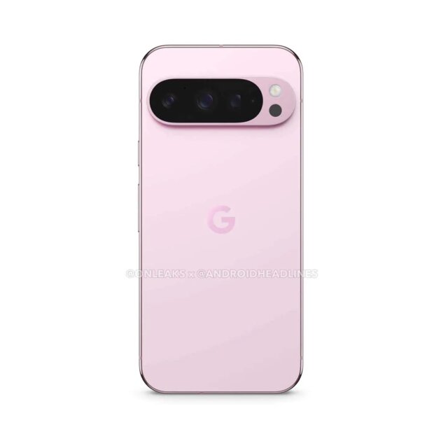 Так выглядит Google Pixel 9 Pro: смартфон «слили» в четырёх цветах оформления