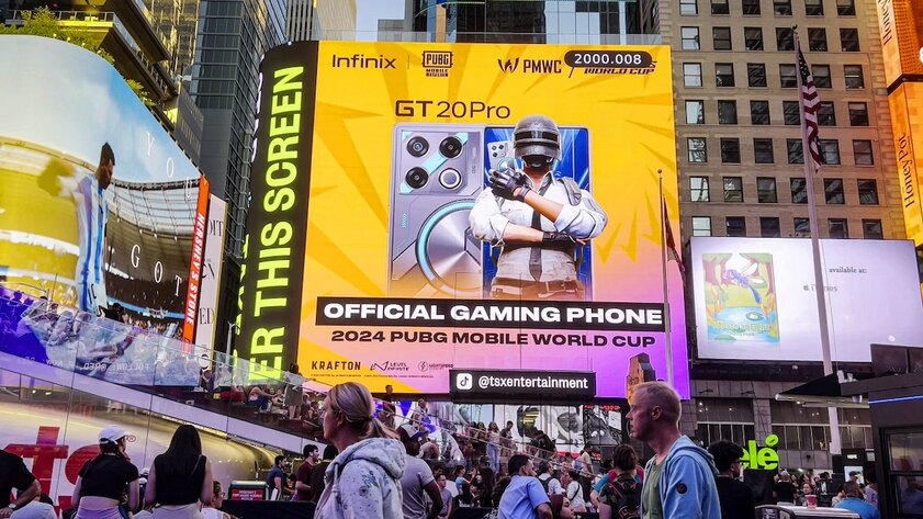 Infinix GT 20 Pro стал официальным смартфоном крупнейшего турнира по PUBG Mobile