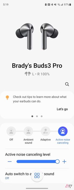 Копия AirPods Pro 2 от Samsung — не спешите делать выводы. Обзор Galaxy Buds3 Pro — Программное обеспечение. 2