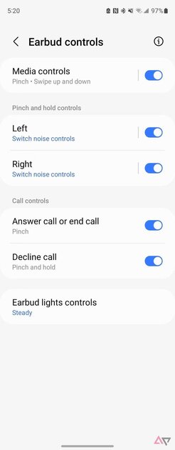 Копия AirPods Pro 2 от Samsung — не спешите делать выводы. Обзор Galaxy Buds3 Pro — Программное обеспечение. 5