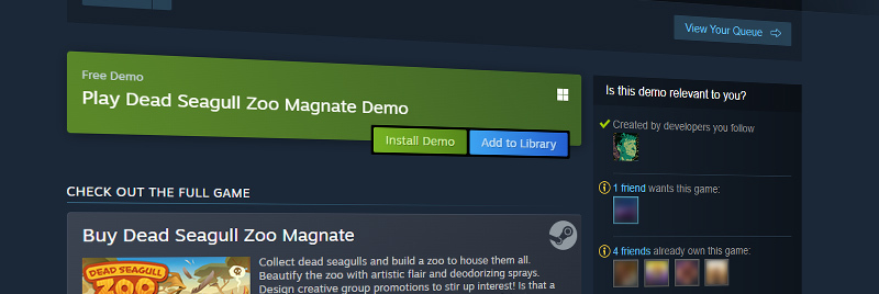 Valve прокачала демоверсии игр в Steam: появилось множество полезных функций