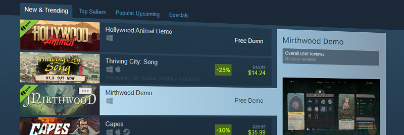 Valve прокачала демоверсии игр в Steam: появилось множество полезных функций