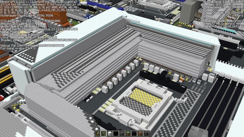 Геймер построил материнскую плату Gigabyte B650E AORUS STEALTH ICE в кубической игре: на это ушло почти 5 часов