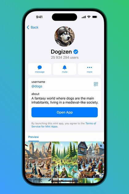 Telegram представил Web3-браузер и собственный Mini App Store: всё в одном приложении