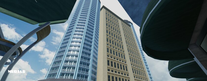 Геймер продолжает воссоздавать карту из GTA Vice City в Roblox: детализация строений явно стала лучше
