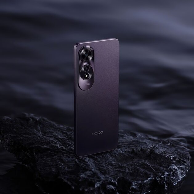 В России появился OPPO A60 (цена): смартфон с морским дизайном и управлением даже мокрыми руками