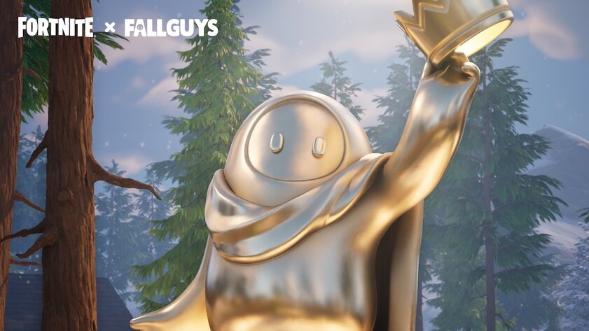 Коллаборация века: Fall Guys появится в Fortnite в формате временного режима сражений