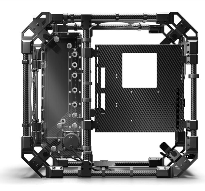 Вот это ценник! Alphacool представила карбоновый корпус, ориентированный на кастомные ПК