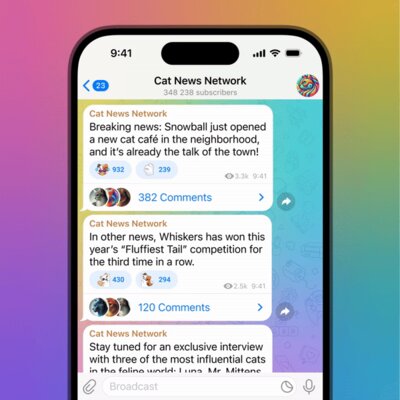 Telegram получил платные подписки, звёздные реакции и «суперканалы»: вышел крупный апдейт