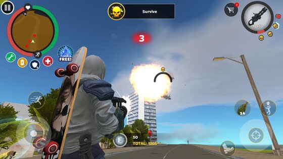 Rope Hero: Mafia City Wars 1.7.9. Скриншот 2