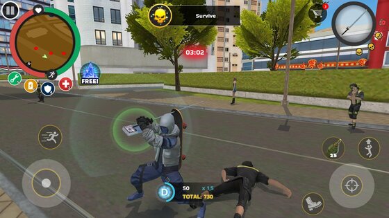 Rope Hero: Mafia City Wars 1.7.9. Скриншот 12