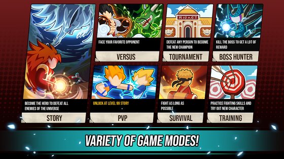 Super Stickman Dragon Warriors 1.4.4. Скриншот 14