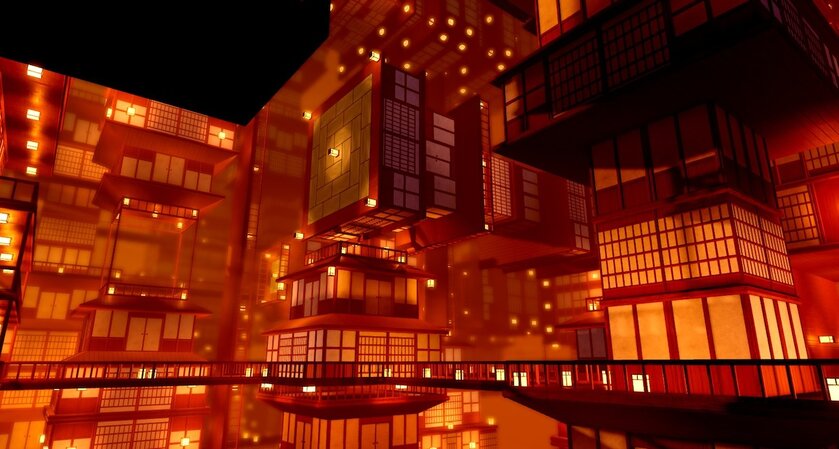 Может слегка укачать: геймер показал уникальную карту в Roblox, нарушающую все законы физики
