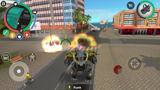 Rope Hero: Cheatground MOD 0.2.4f1p. Скриншот 7