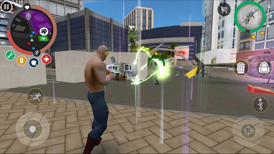 Rope Hero: Cheatground MOD 0.2.4f1p. Скриншот 16