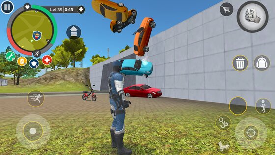 Rope Hero: Cheatground MOD 0.2.4f1p. Скриншот 28