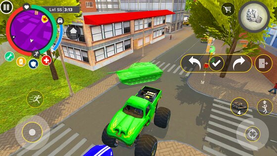 Rope Hero: Cheatground MOD 0.2.4f1p. Скриншот 29