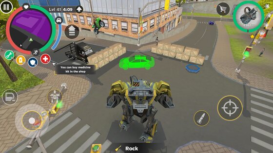 Rope Hero: Cheatground MOD 0.2.4f1p. Скриншот 30
