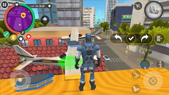 Rope Hero: Cheatground MOD 0.2.4f1p. Скриншот 31