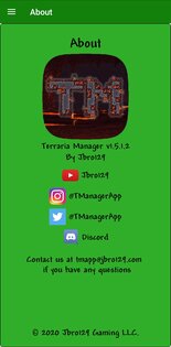Terraria Manager 1.5.3. Скриншот 1