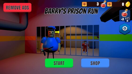 Obby Prison Run 1.1.0. Скриншот 1