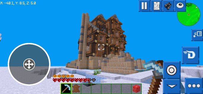 MaxCraft Building and Survival 3.8.8. Скриншот 5