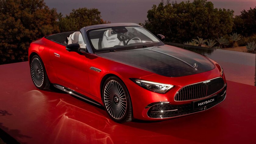 Mercedes-Maybach представила родстер SL 680 Monogram Series: выглядит роскошно