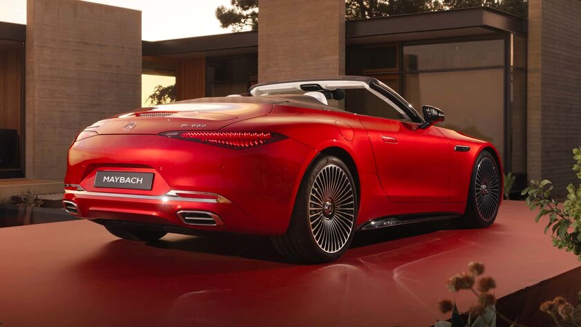 Mercedes-Maybach представила родстер SL 680 Monogram Series: выглядит роскошно