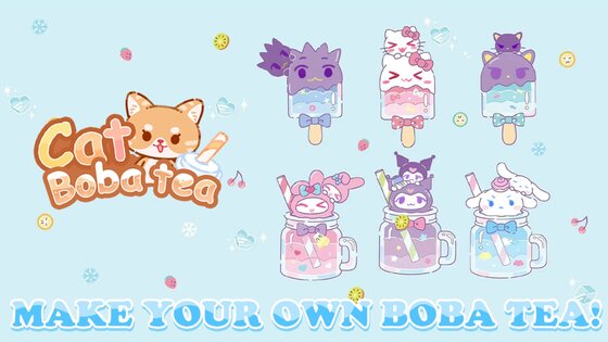 Cat Boba Tea 1.4.6. Скриншот 3
